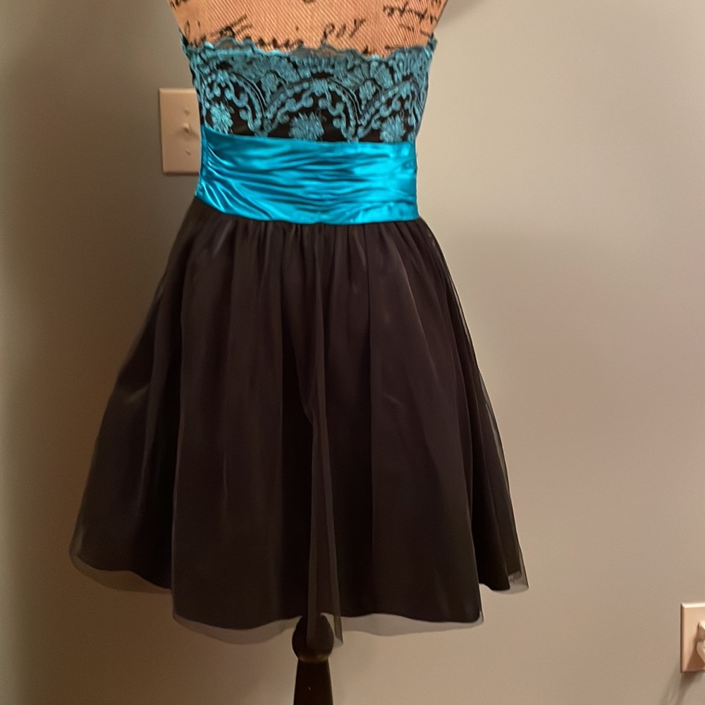 Hailey Logan by Adrianna Papell dress vintage 1980s size 9/10 - Picture 5 of 9